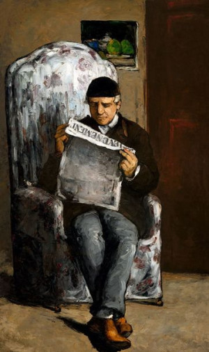 The Artist’s Father, Reading LÉvénement, Paul Céza