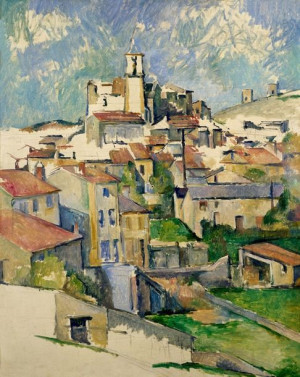 Gardanne, Paul Cézanne - plakat 42x59,4 cm