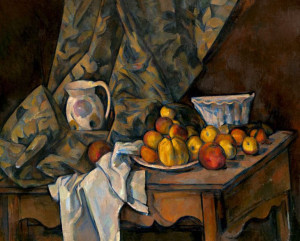 Still Life with Apples and Peaches, Paul Cézanne -