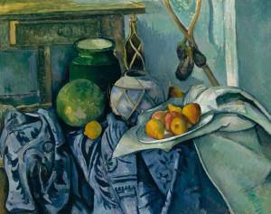 Still Life with a Ginger Jar and Eggplants, Paul C