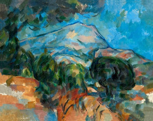 Mount Sainte-Victoire1904, Paul Cézanne - plakat 8