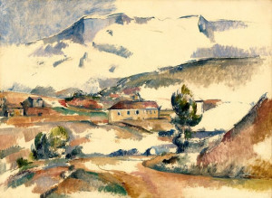 Montagne Sainte-Victoire, from near Gardanne, Paul