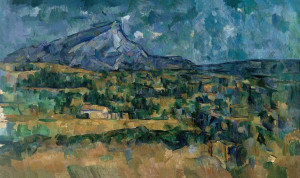 Mont Sainte-Victoire, Paul Cézanne - plakat 40x30