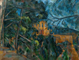 Château Noir, Paul Cézanne - plakat 84,1x59,4 cm