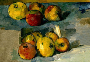 Apples, Paul Cézanne - plakat 84,1x59,4 cm