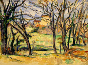 Trees and Houses Near the Jas de Bouffan, Paul Céz