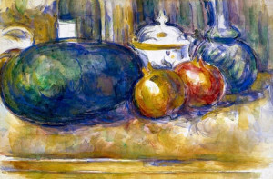 Still-Life with a Watermelon and Pomegranates, Pau