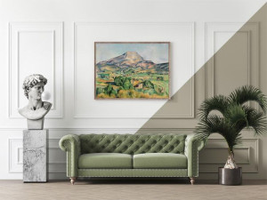 Mont Sainte-Victoire, Paul Cézanne - plakat 100x70