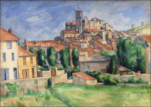 Gardanne, Paul Cézanne - plakat 60x40 cm
