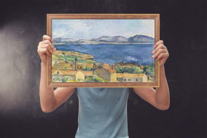 The Bay of Marseille, Seen from L’Estaque, Paul Cé