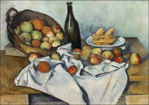 The Basket of Apples, Paul Cézanne - plakat 40x50