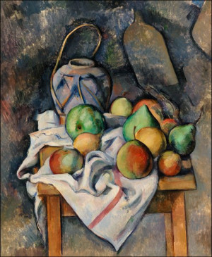 Ginger Jar, Paul Cézanne - plakat 42x59,4 cm