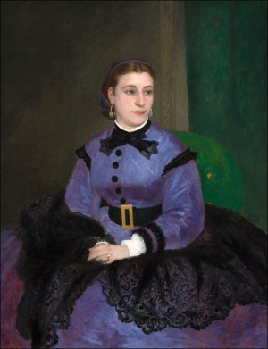 Mademoiselle Sicot, Auguste Renoir - plakat 61x91,