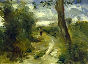 Landscape between Storms, Auguste Renoir - plakat