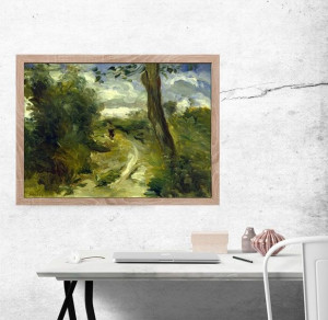 Landscape between Storms, Auguste Renoir - plakat