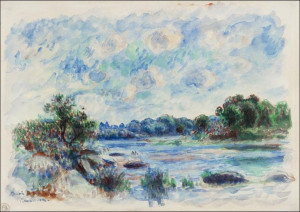 Landscape at Pont–Aven, Pierre-Auguste Renoir - pl