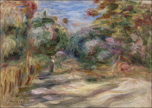 Landscape, Pierre-Auguste Renoir - plakat 30x20 cm