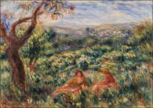 Landscape, Pierre-Auguste Renoir - plakat 100x70 c