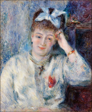 Portrait of Mademoiselle Marie Murer, Pierre-Augus