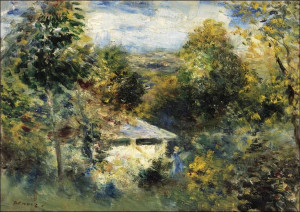 Louveciennes, Pierre-Auguste Renoir - plakat 84,1x