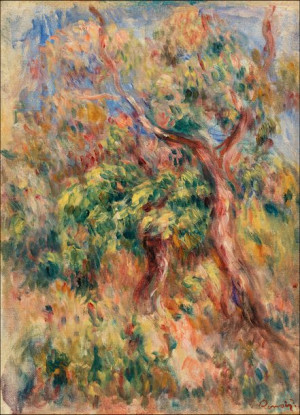 Landscape, Pierre-Auguste Renoir - plakat 50x70 cm