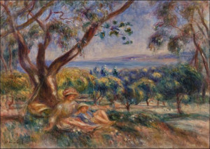 Landscape with Figures, near Cagnes, Pierre-August