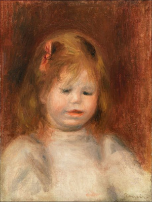 Portrait of Jean Renoir, Pierre-Auguste Renoir - p