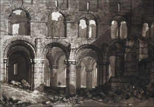 Liber Studiorum Holy Island Cathedral, William Tur