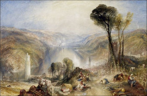 Oberwesel, William Turner - plakat 30x20 cm