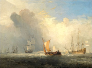 Rotterdam Ferry Boat, William Turner - plakat 80x6