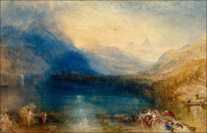 The Lake of Zug, William Turner - plakat 91,5x61 c