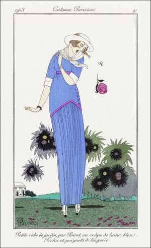 Petite robe de jardin - plakat 61x91,5 cm