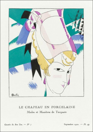 The porcelain hat: Modes et Manières de Torquate -