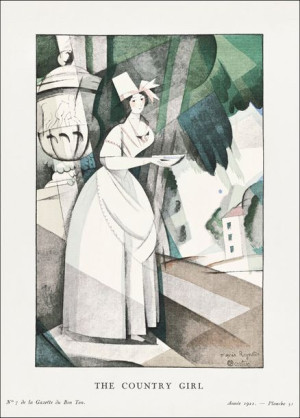 The country girl - plakat 21x29,7 cm