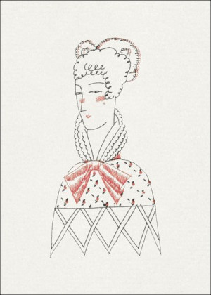 Les Gorgerettes - plakat 42x59,4 cm