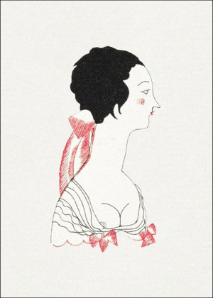 Les Gorgerettes - plakat 40x50 cm