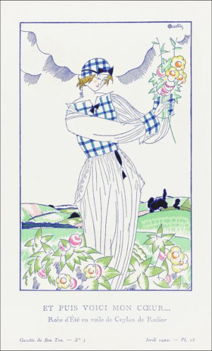 Summer dress in Ceylon veil by Rodier - plakat 59,