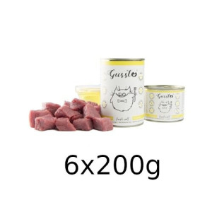 Gussto Fresh Calf- świeża cielęcina 6x200g