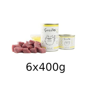 Gussto Fresh Calf- świeża cielęcina 6x400g