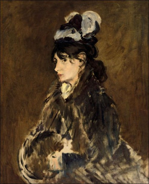 Berthe Morisot, Edouard Manet - plakat 42x59,4 cm