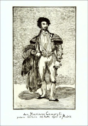 Don Mariano Camprubi( Le Bailarin), Edouard Manet