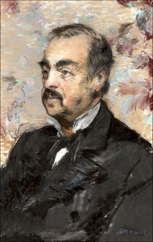 Portrait of Julien de la Rochenoire, Edouard Manet