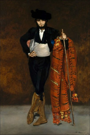 Young Man in the Costume of a Majo, Edouard Manet
