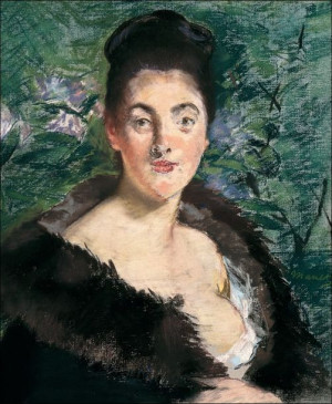 L’inconnue, Edouard Manet – plakat 40x50 cm