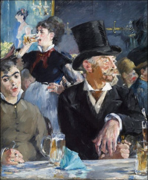 The Café Concert, Edouard Manet - plakat 40x60 cm