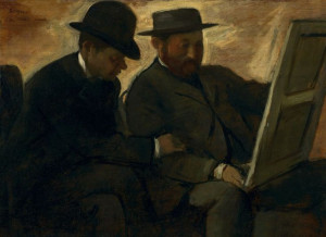 Paul Lafond and Alphonse Cherfils Examining a Pain