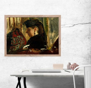 Mademoiselle Marie Dihau, Edgar Degas - plakat 91,