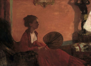 Madame Camus, Edgar Degas - plakat 30x20 cm