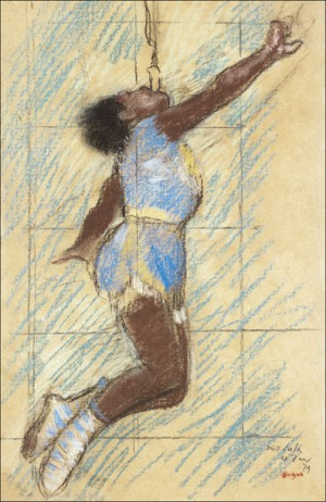 Miss Lala at the Fernando Circus, Edgar Degas - pl