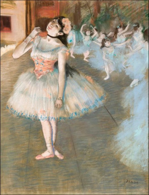 The Star, Edgar Degas - plakat 50x70 cm